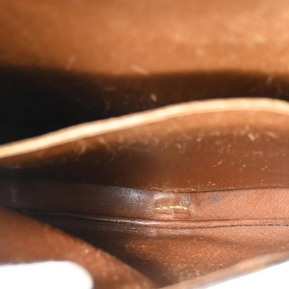 LOUIS VUITTON Cartouchiere GM Shoulder Bag Monogram Leather Brown - Picture 15 of 16